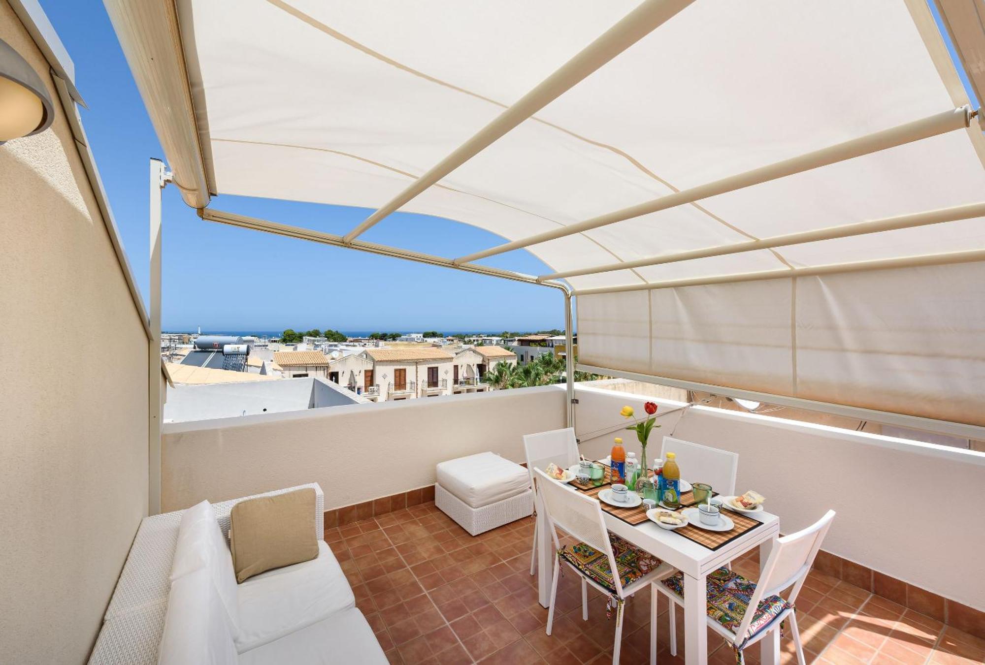I Tre Golfi - Appartamenti Con Terrazzo Fino A 800 Mt Dal Mare San Vito Lo Capo Ngoại thất bức ảnh